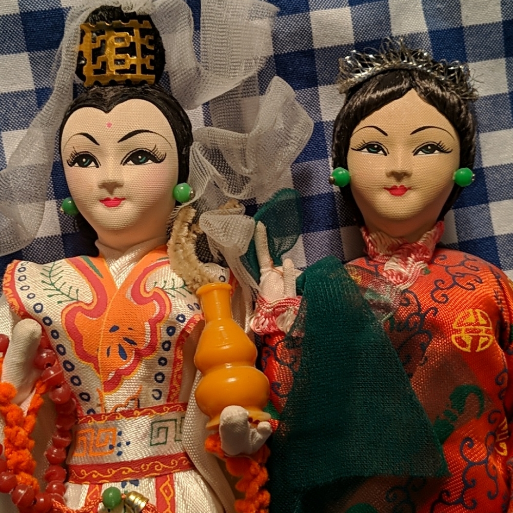 Vintage Asian Dolls